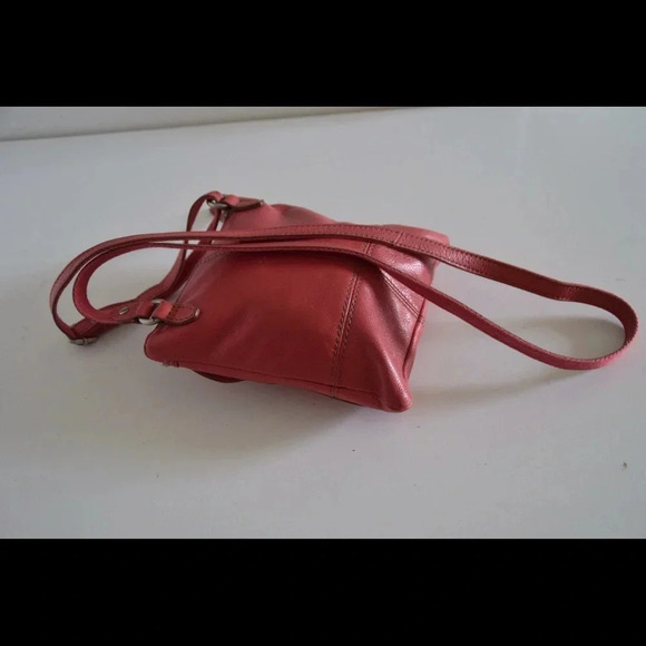 Fossil leather cross body bag - Picture 3 of 6